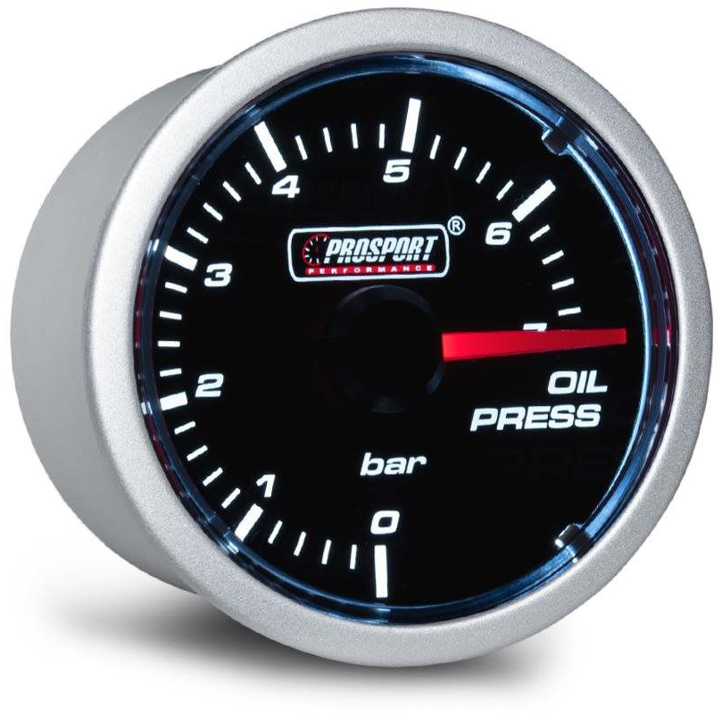 Prosport Performance Clear Lens olajnyomásmérő autós mérőműszer (216CLWAOPSM-BAR)-0