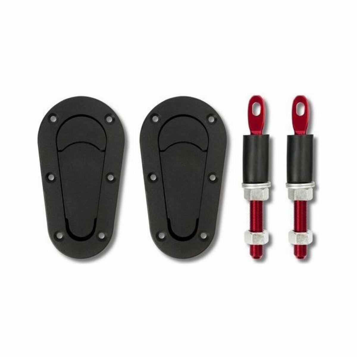 Bonnet lock OCC Motorsport OCCRC006 Black-0