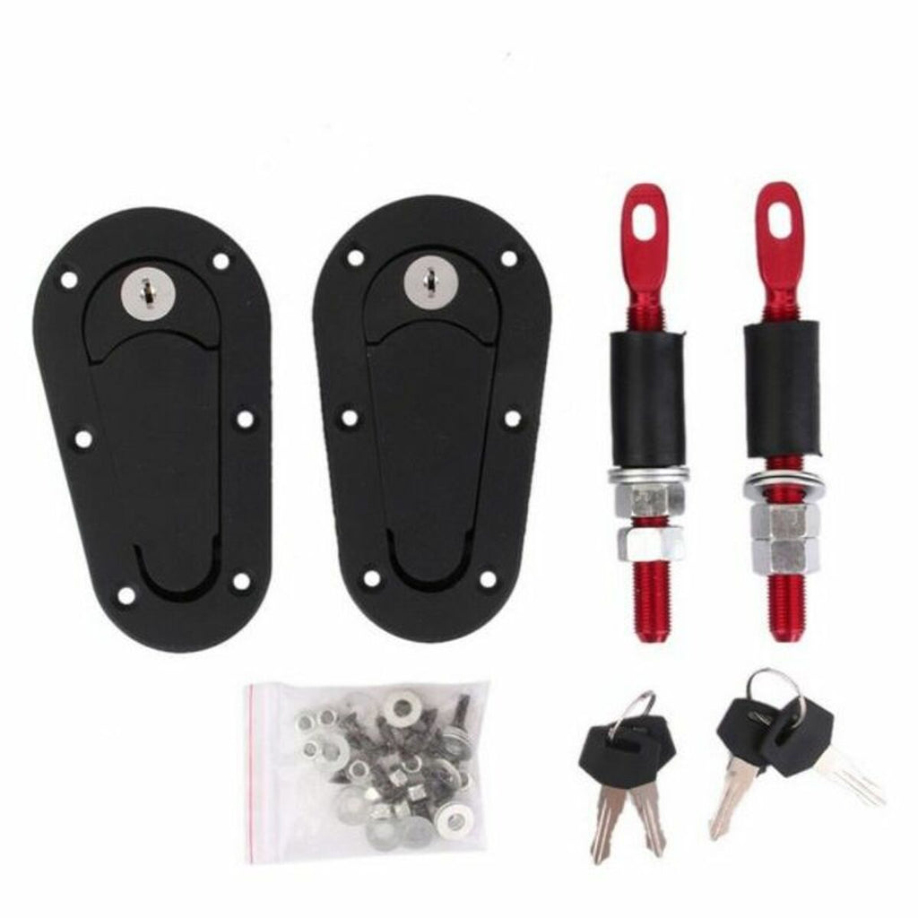 Bonnet lock OCC Motorsport OCCRC007 Black-3