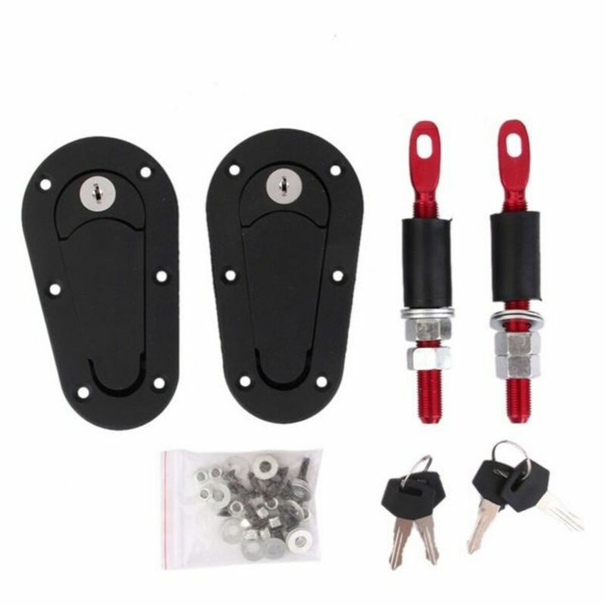 Bonnet lock OCC Motorsport OCCRC007 Black-3