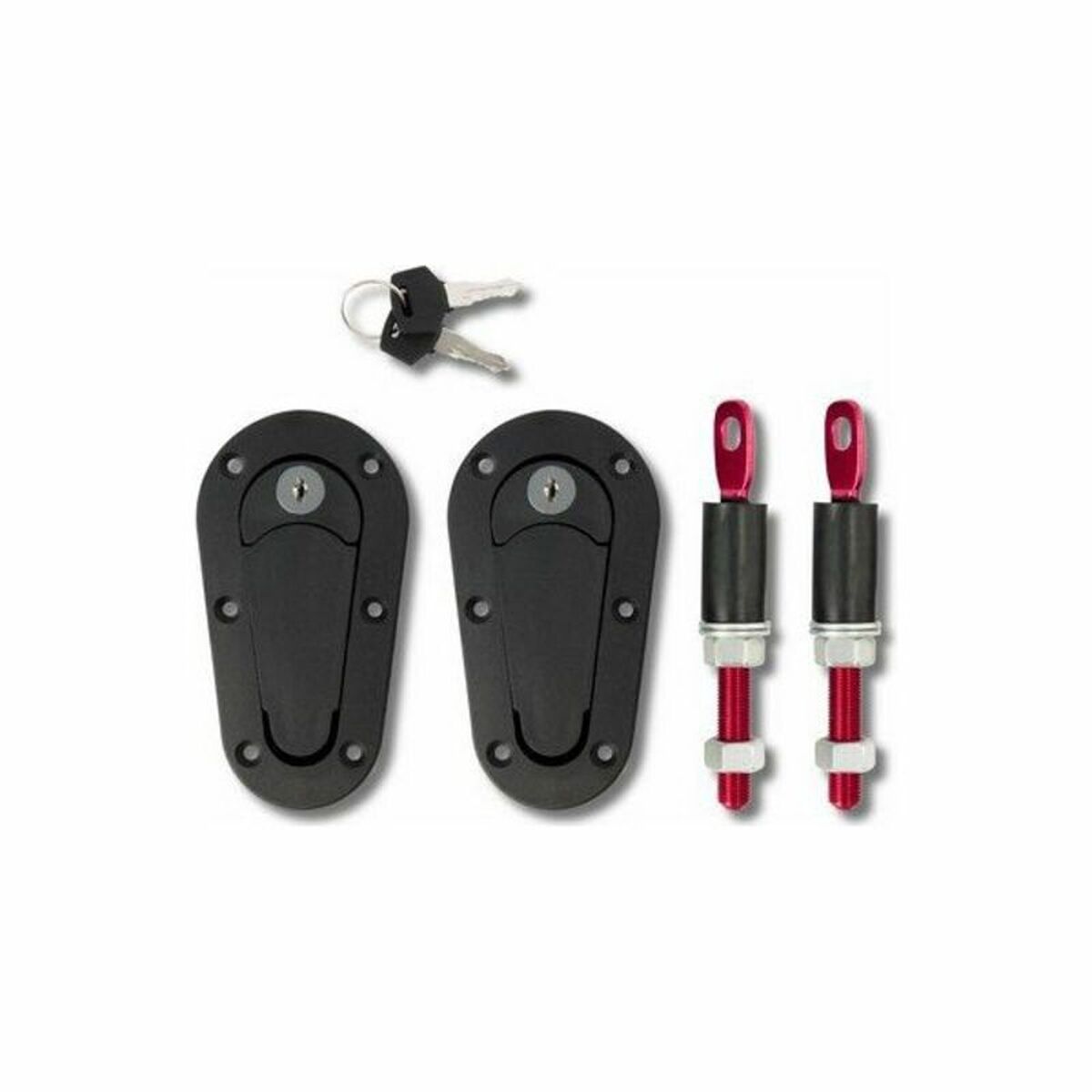 Bonnet lock OCC Motorsport OCCRC007 Black-0