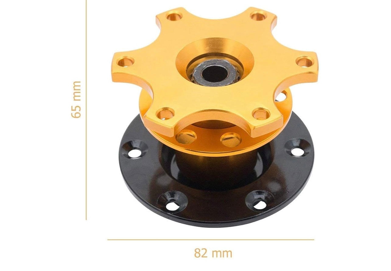 Abnehmbare Lenkradnabe für Sportlenkräder