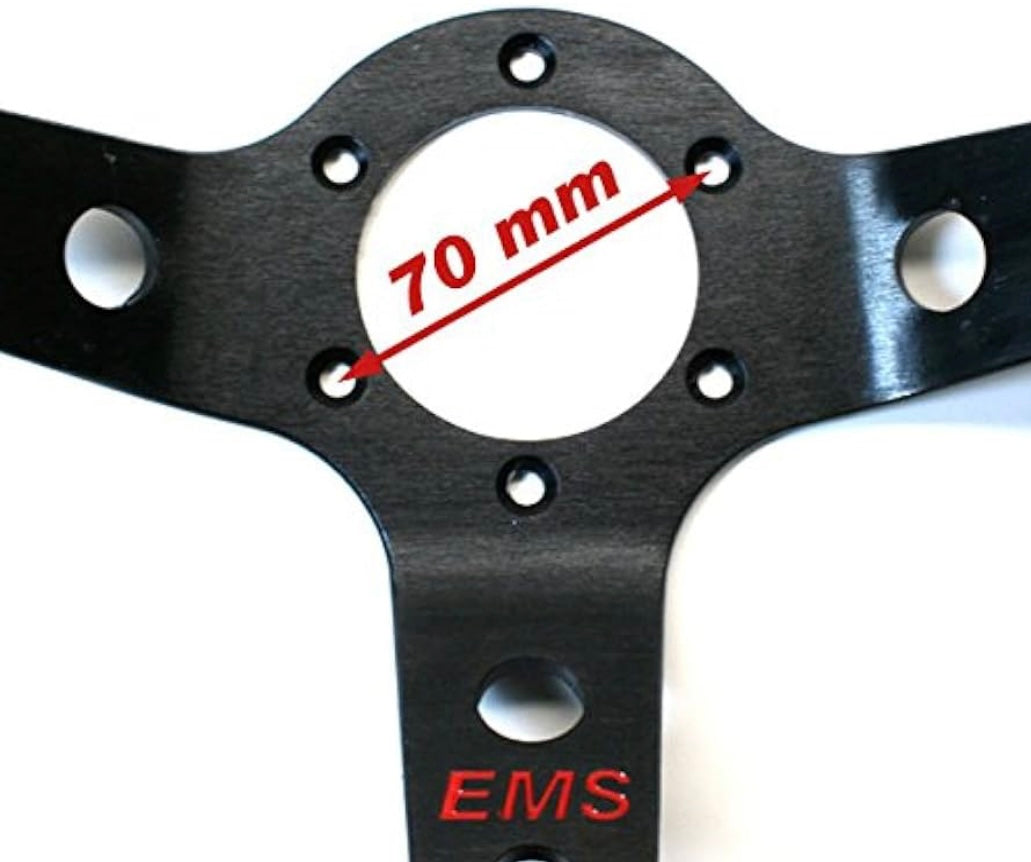 350mm EMS Sportlenkrad 90mm Geschüsselt